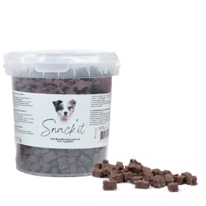 Snack'it Semi-Moist Mini Bones m. Lam 500g