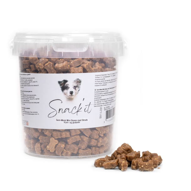 Snack'it Semi-Moist Mini Bones 500g