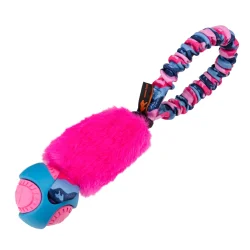 Tug-E-Nuff Pocket PowerBall Fauxtastic Kunstpels, bold med h�ndtag 