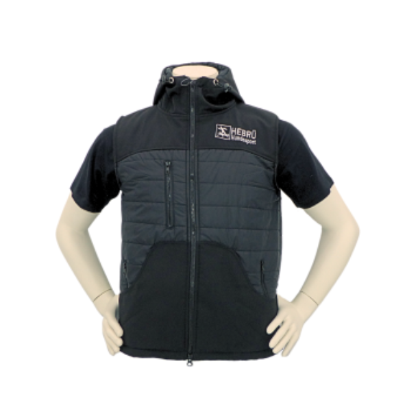 Hebr Hundefrervest Sort