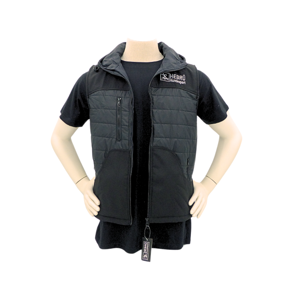 Hebr Hundefrervest Sort