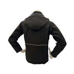 Hebr Sort Softshell Jakke