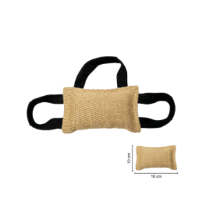 Lille bidepude med 3 hndtag.16x10cm