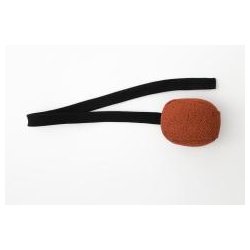 Bold i ringostof med line.  ca 8cm