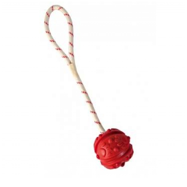 Lille gummibold med reb. (Small)