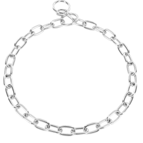 Kdehalsbnd 3,0mm - forkromet