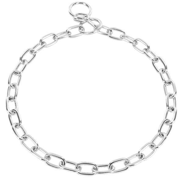 Kdehalsbnd 3,0mm - forkromet