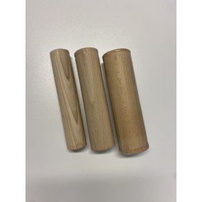 Apport i bg  5 x 20 cm med voks i enderne.