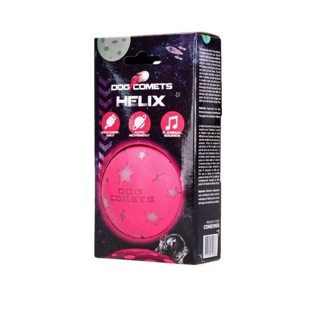 Dog Comets Helix Pink