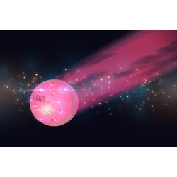 Dog Comets Helix Pink