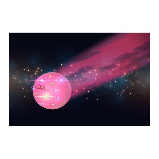 Dog Comets Helix Pink