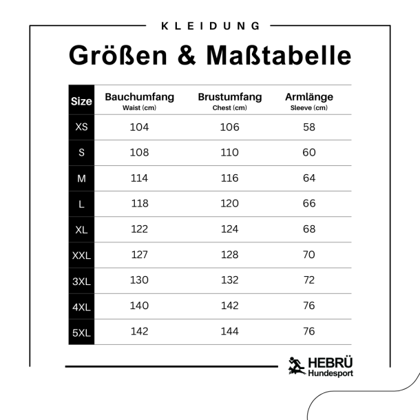 Hebr Trningstrje Sort