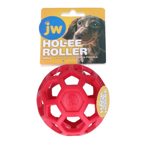 JW Pet Hol-EE Roller Ball JUMBO R�D