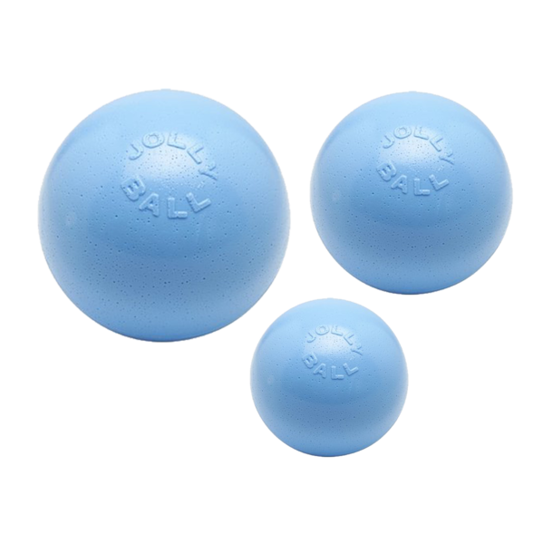 Jolly Ball Bounce-n Play 15cm Baby Blue (Blue Berry Smell) 