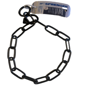 Kdehalsbnd 4,0mm - sort