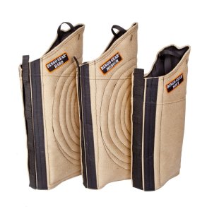 Lang bens�rme lavet af jute Medium. (Bestillingsvarer)