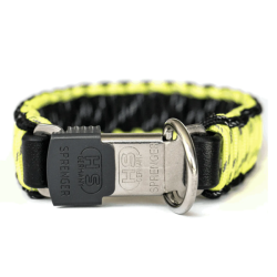 Paracord halsbnd - Neongul