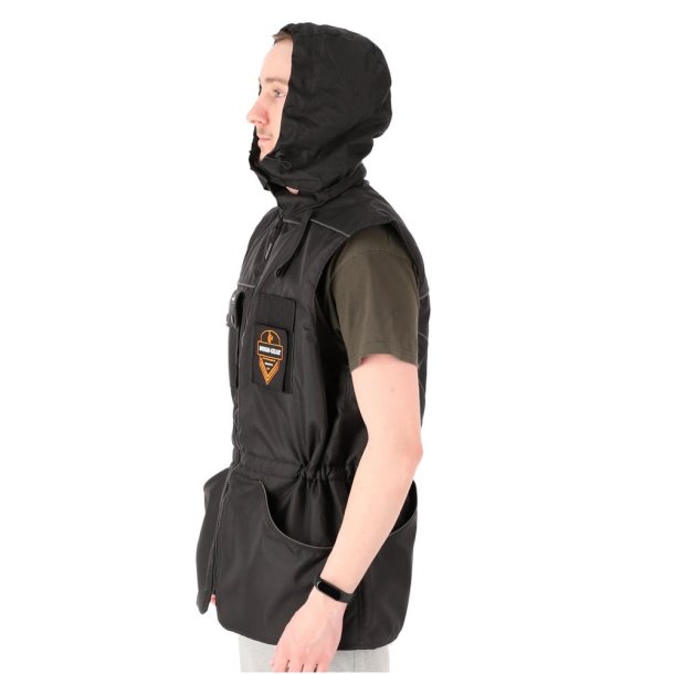 Trningsvest med htte.De str der ikke er p lager er bestillings varer.