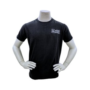 T-shirt i bomuld med lommer bagp