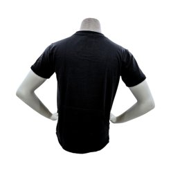 T-shirt i bomuld med lommer bagp