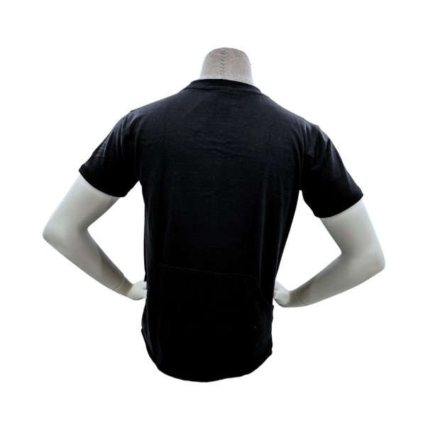 T-shirt i bomuld med lommer bagp