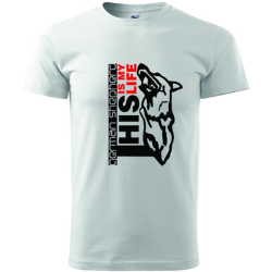 T-shirt - model German Shepherd This is my life (Unisex)