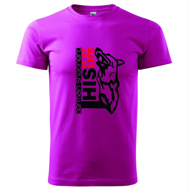 T-shirt - model German Shepherd This is my life (Unisex)
