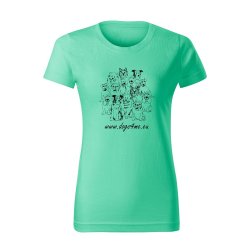 T-shirt - model Dogs World